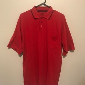 Haggar red men’s polo shirt